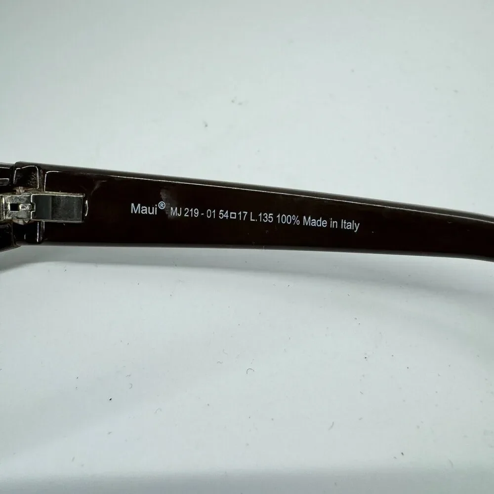 MAUI JIM PUNCHBOWL Sunglasses Frame Italy‎ MJ219-01 Brown Fade 54-17-135 H11496
